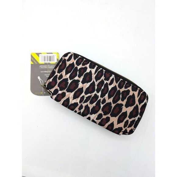 Travelon Wallet Wristlat Safe ID RFID Blocking Animal Print Clutch Checkbook NEW - Picture 5 of 7
